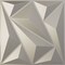 Ekena Millwork 19 5/8in. W x 19 5/8in. H Marquise EnduraWall Decorative 3D Wall Panel Covers 2.67 Sq. Ft. WP20X20MQBAL - alternate 1